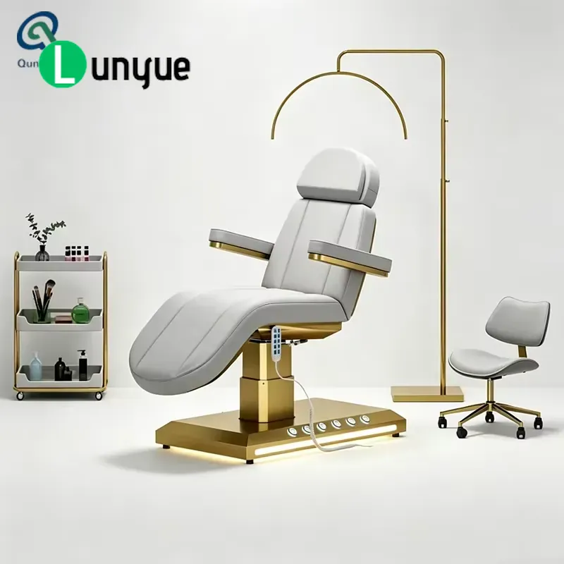 Luxury Gold Skincare - Lüks, Özel Tasarım Elektrikli Güzellik Yatağı,