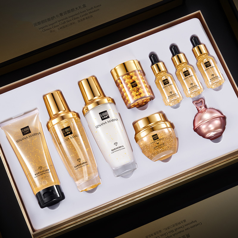 Kadın 24K Altın Cilt Bakım Set - Luxury Gold Skincare incelemesi ve fiyatı