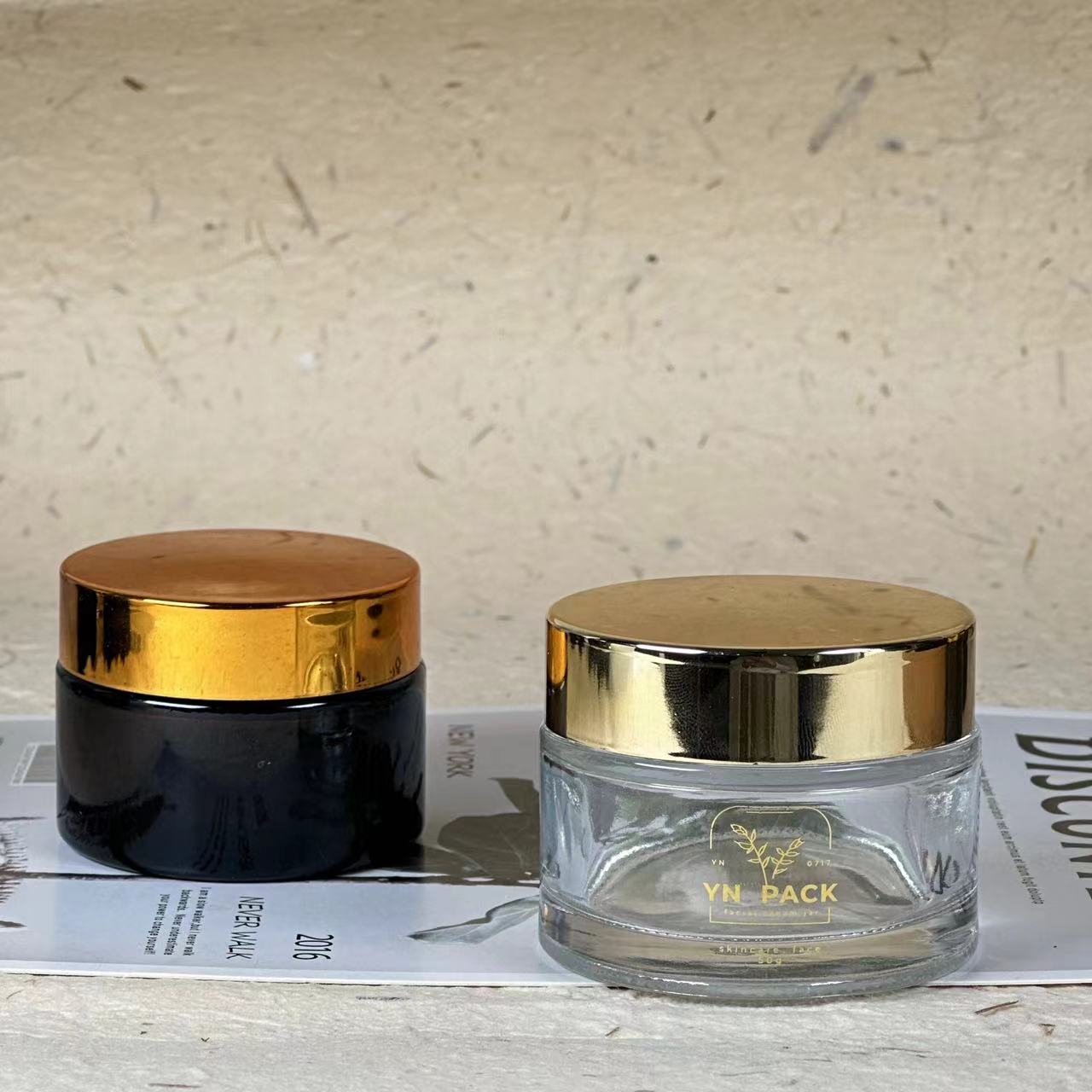 lüks cam kavanoz Wholesa buzlu - Luxury Gold Skincare incelemesi ve fiyatı