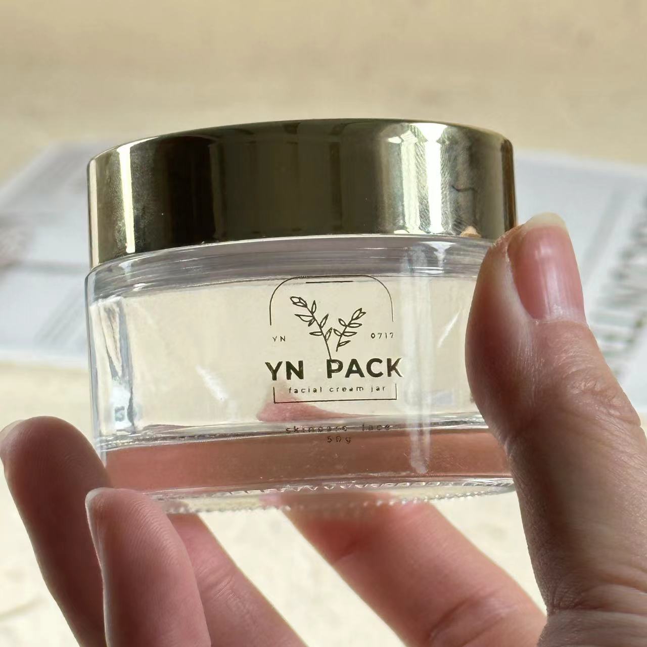 lüks cam kavanoz Wholesa buzlu - Luxury Gold Skincare incelemesi ve fiyatı