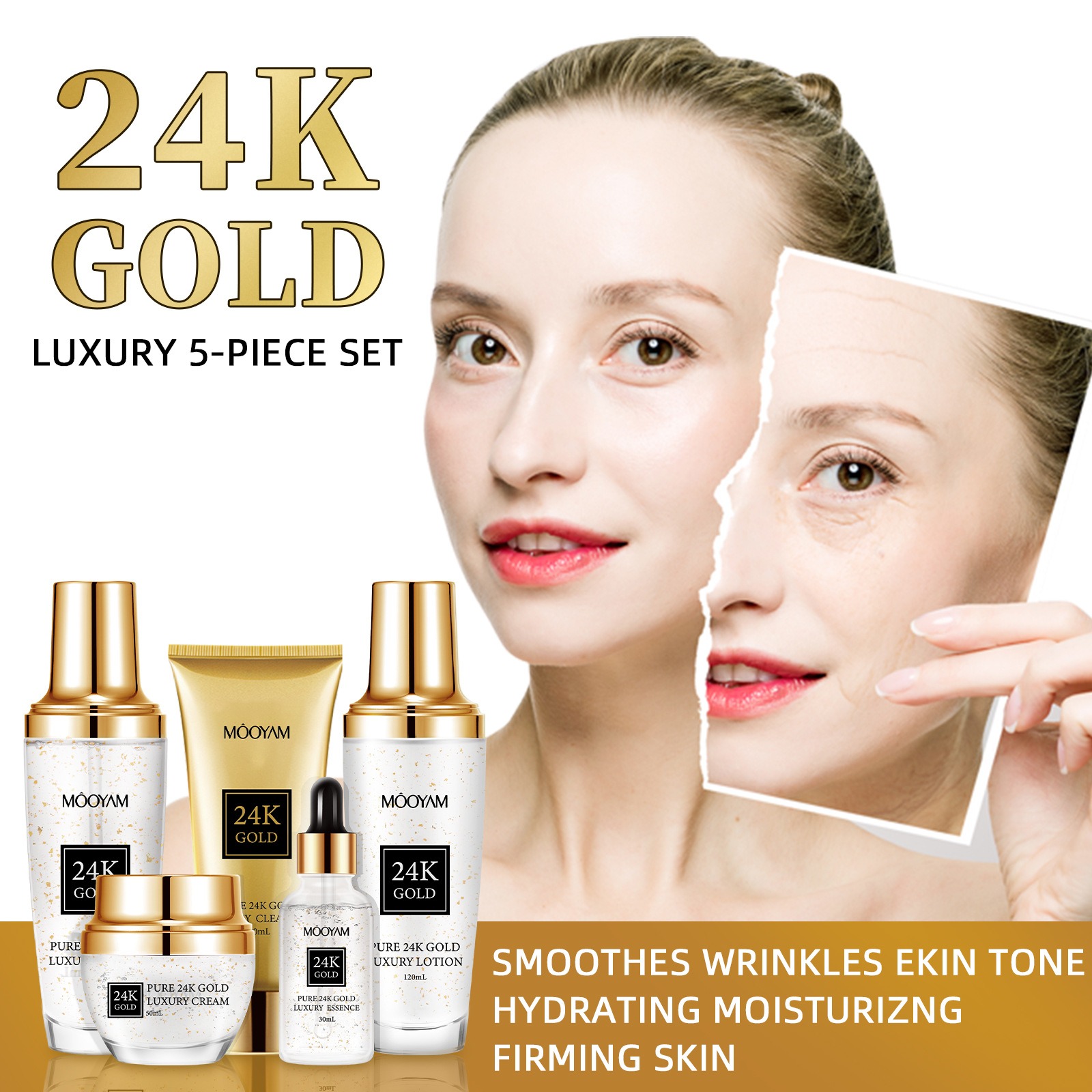 24 Ayar Altın LÜKS Nemlendiric - Luxury Gold Skincare incelemesi ve fiyatı