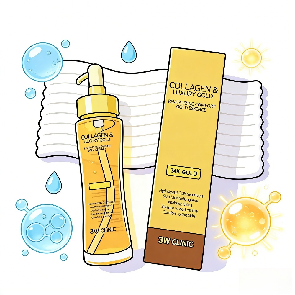 3WCLINIC Kolajen ve Lüks 24 Ay - Luxury Gold Skincare incelemesi ve fiyatı