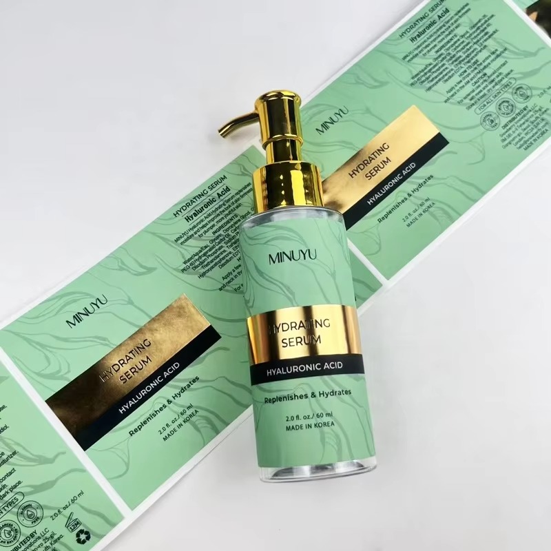 Özel Baskılı Biyobozunur Etike - Luxury Gold Skincare incelemesi ve fiyatı